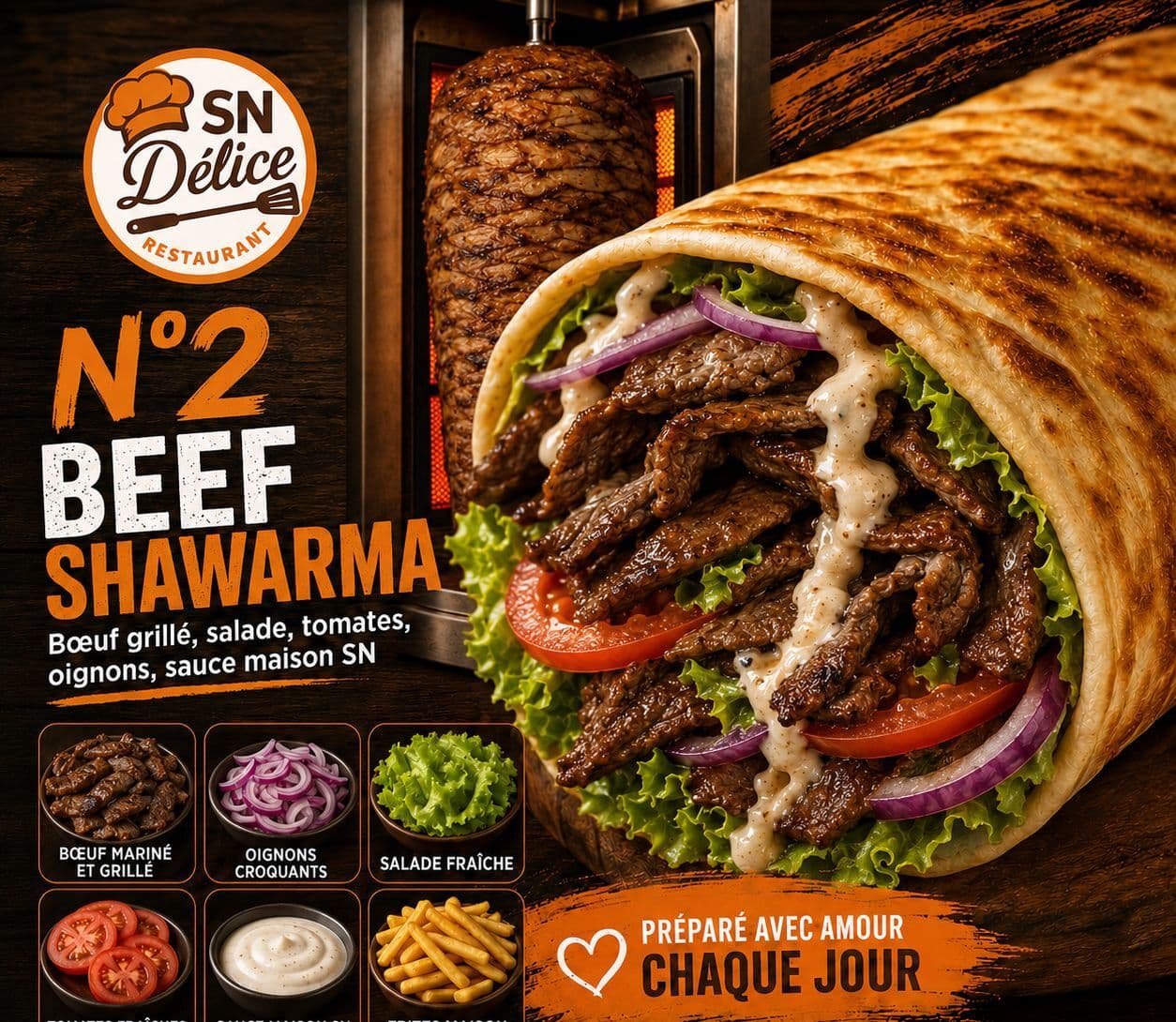 Beef Shawarma