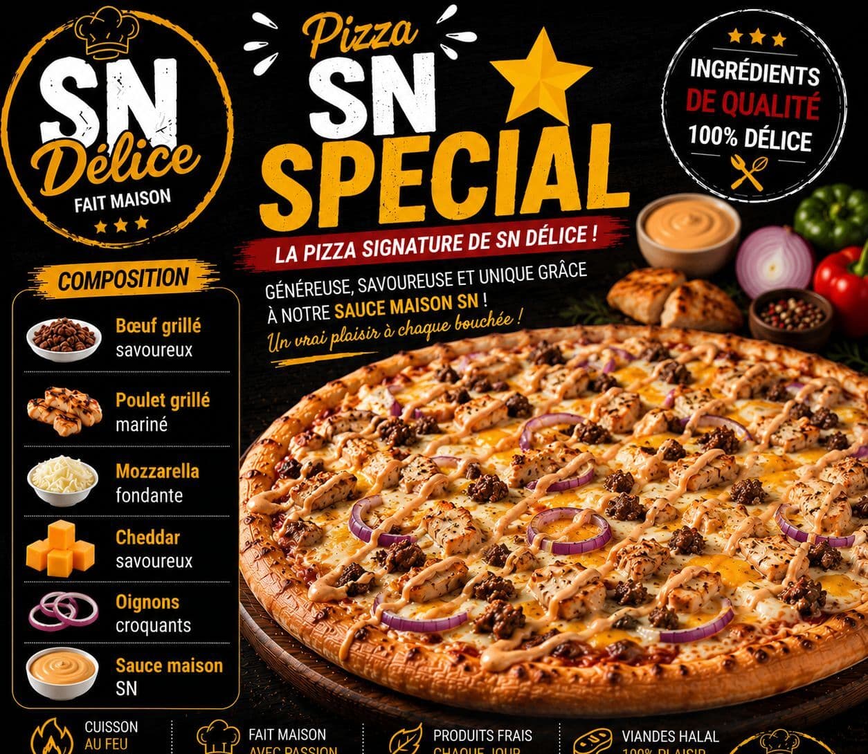Pizza Spéciale