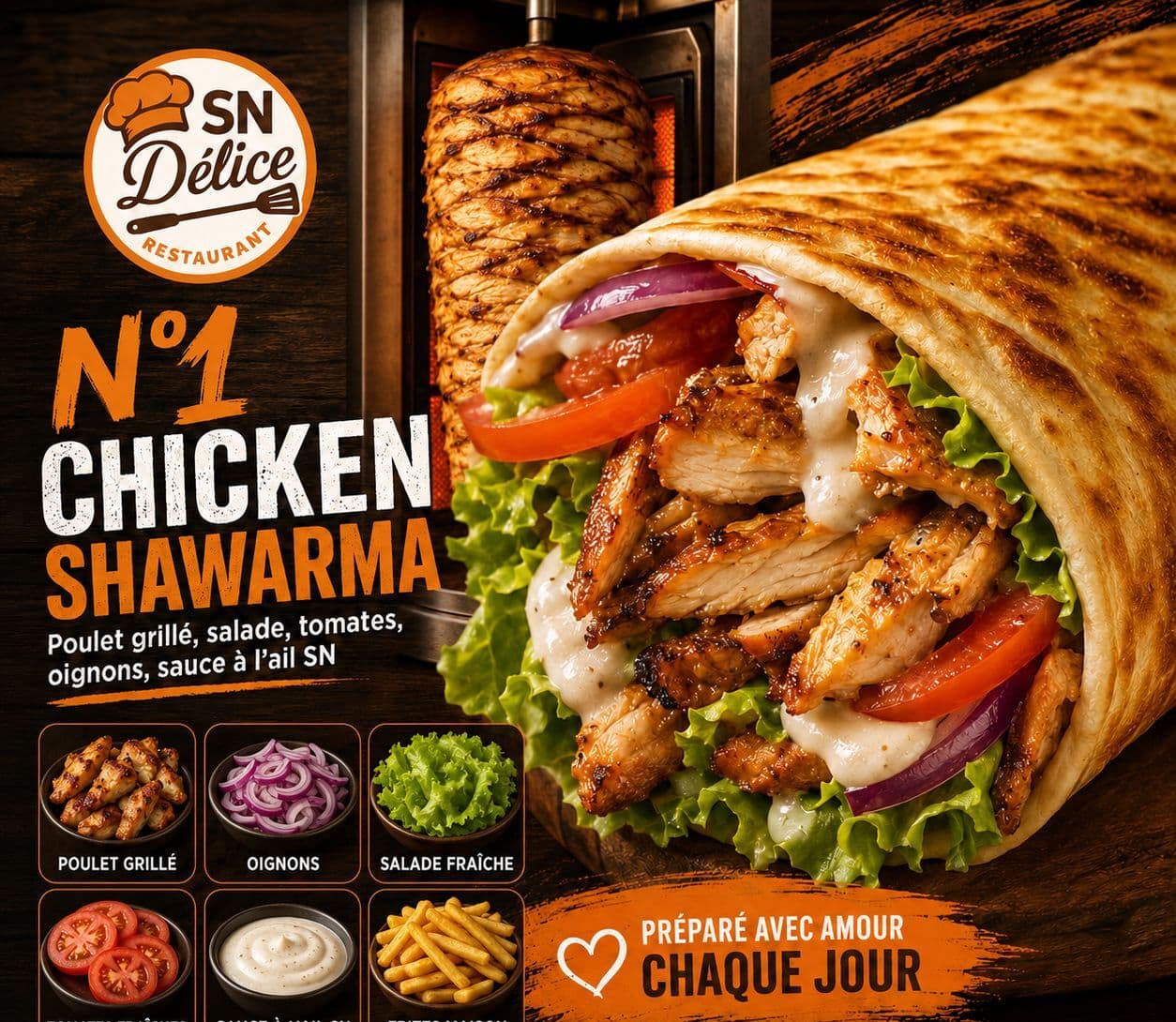 Chicken Shawarma